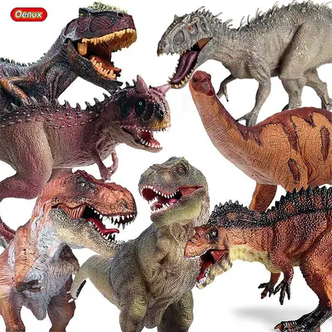 Oenux préhistorique jurassique dinosaures monde Pterodactyl Saichania animaux modèle figurines d'action PVC haute qualité jouet pour enfants cadeau