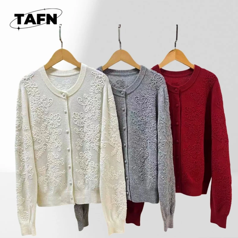 

Women's 2025 Retro Cashmere Cardigan – Elegant Design Casual Comfort Women's Premium Vintage Cashmere Cardigan – Soft AK1142