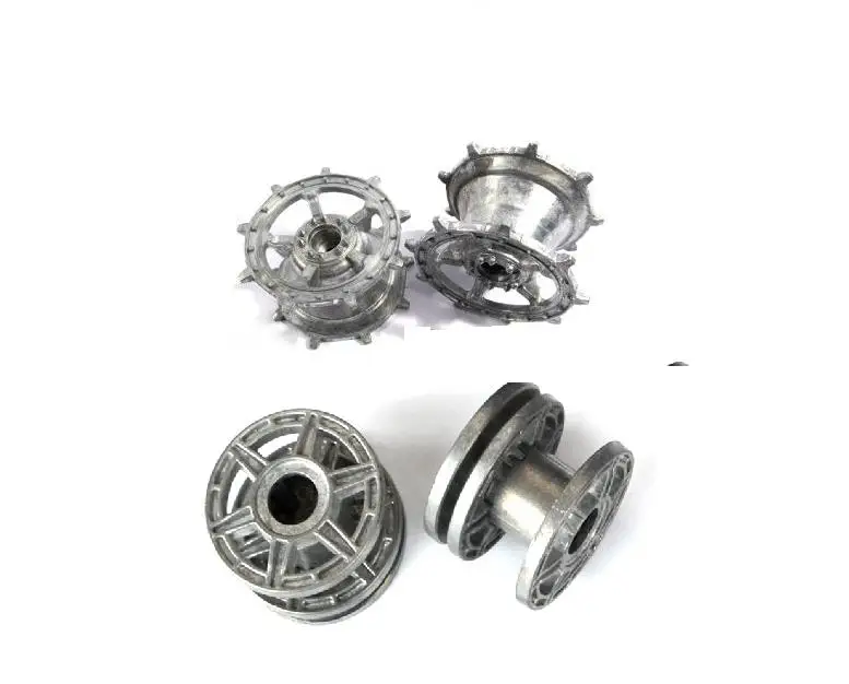 6.0 7.0 HL3888-1 3888A-1 1/16 German King Tiger R/C Heavy Tank upgrade parts Metal track/Metal Wheel hubs/Metal gear box/motor