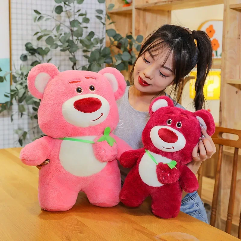 65CM Super Big Size Disney Cartoon Schattige Pluche Rugzak Lotso Knuffeldier Kussen Knuffels Kinderen Kerst Verjaardagscadeau