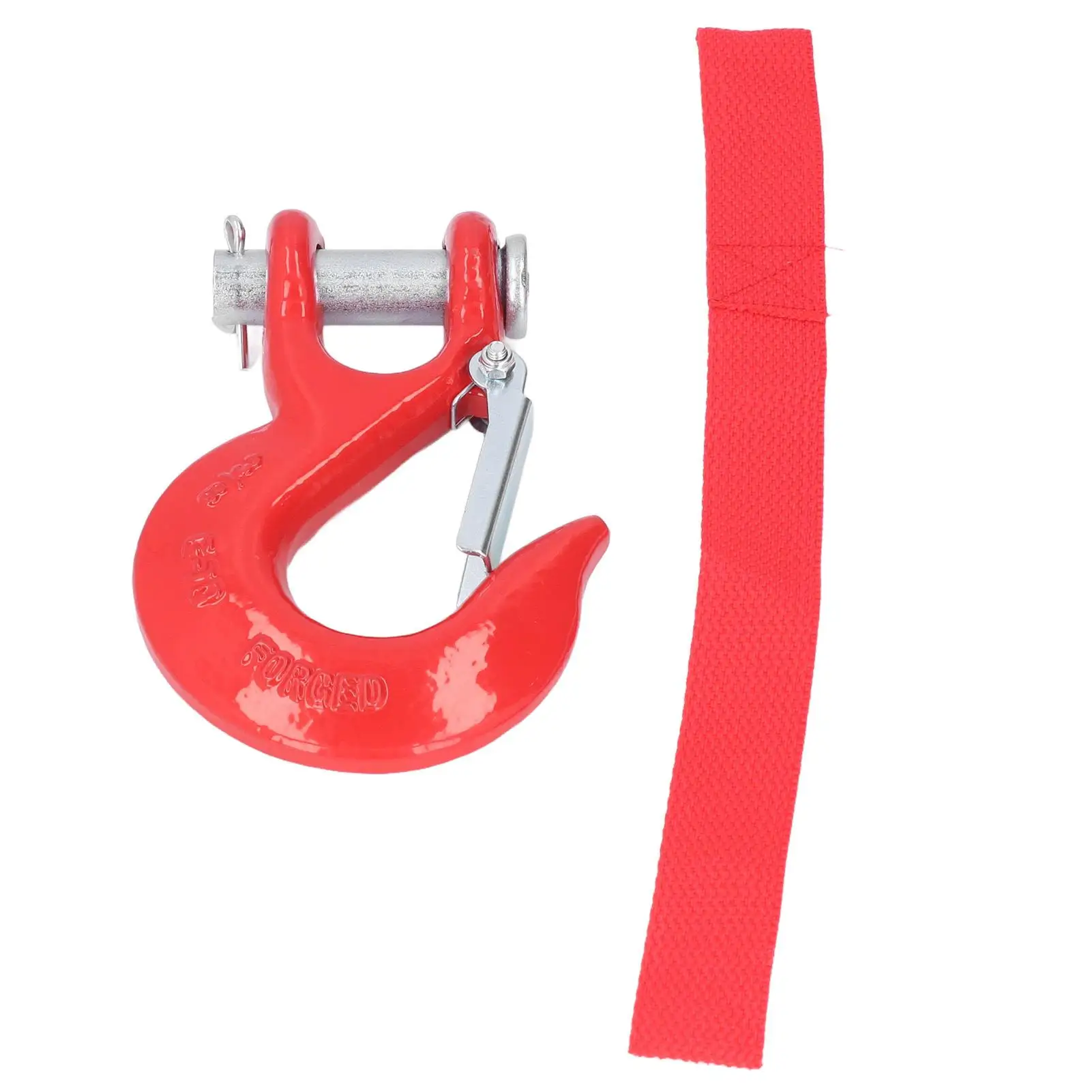 3/8in Rustproof Clevis Hook - 8000lbs Capacity Tow Hook for lifting , for off -Road & for port Use