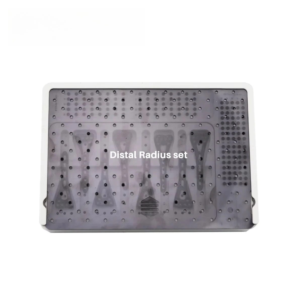 CE ISO Certified Osteosynthesis Stainless Steel Distal Radius Locking Plate Set