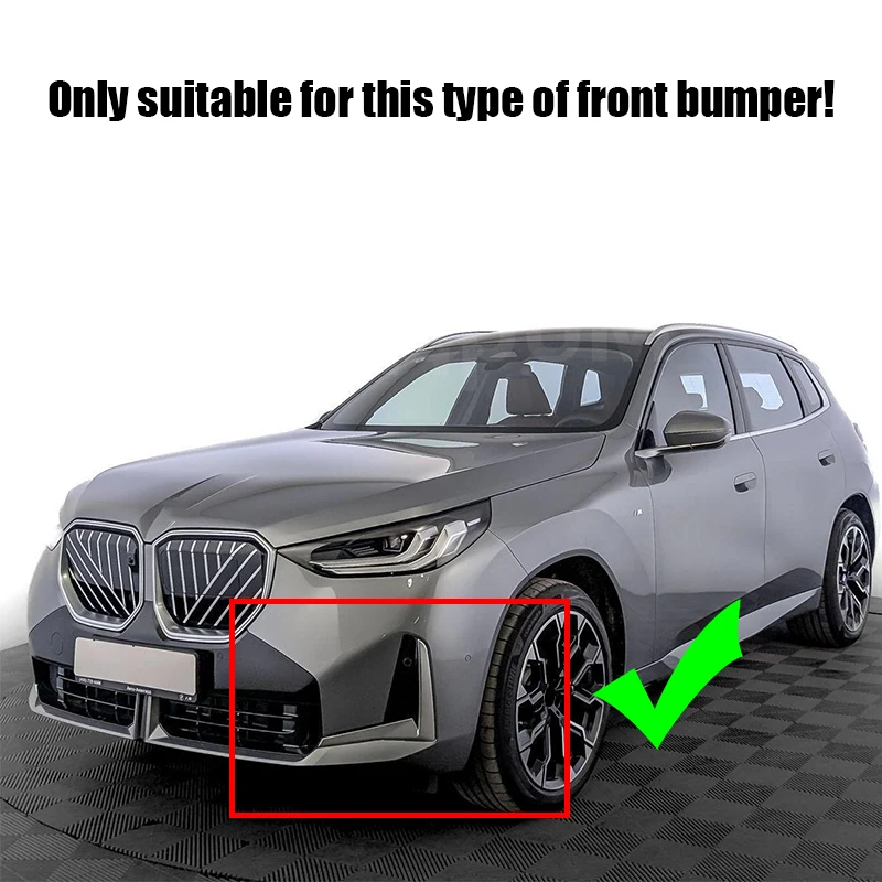 For BMW X3 G45 G48 2025 2026 Thickened wear-resistant and impact resistant front bumper corner protectors for automobiles view 2