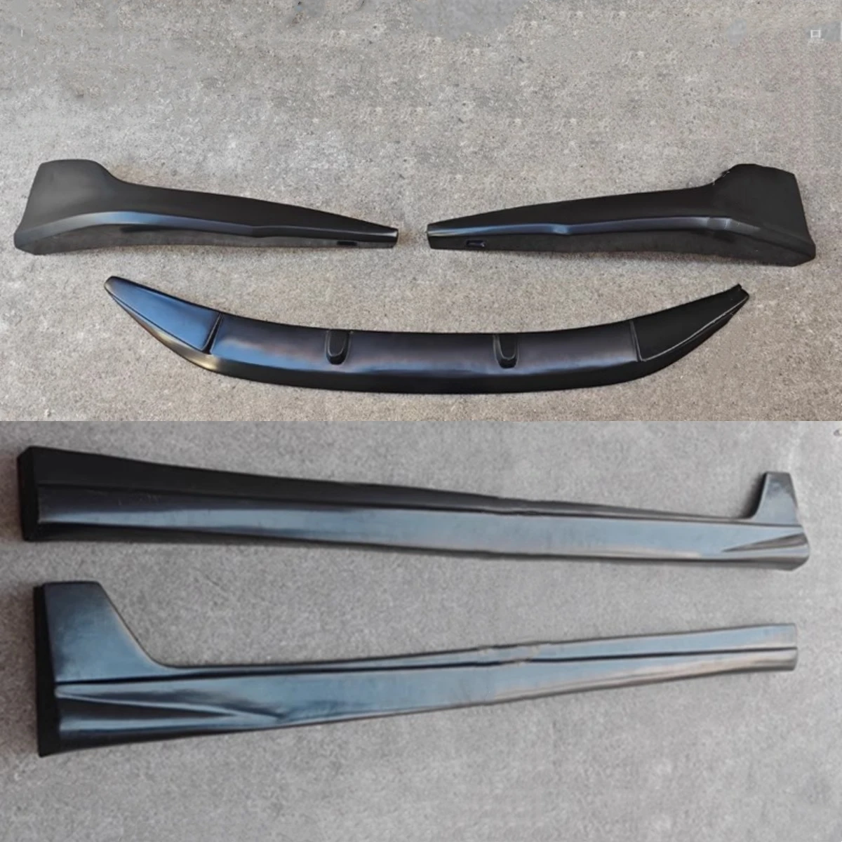 Vordere Schaufel Stoßstange Ecke Seitenschweller für Honda Accord 2008-2013 Modifiziertes unlackiertes Karosserie-Kit Autozubehör