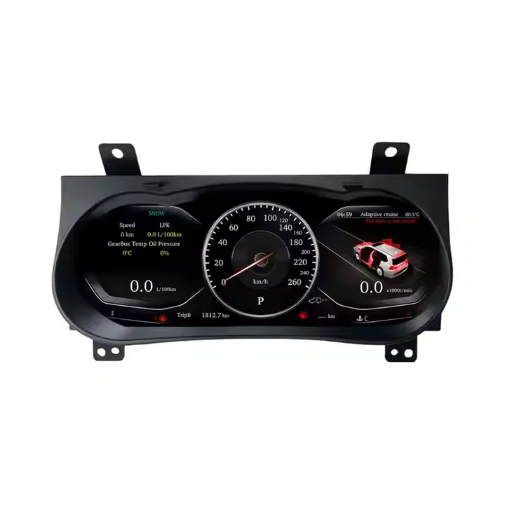 

For Bosstar Digital Cluster For Toyota Hilux 2016-2024 Virtual Cockpit Speed Meter Car Dashboard Display Instrument Monitor Disp