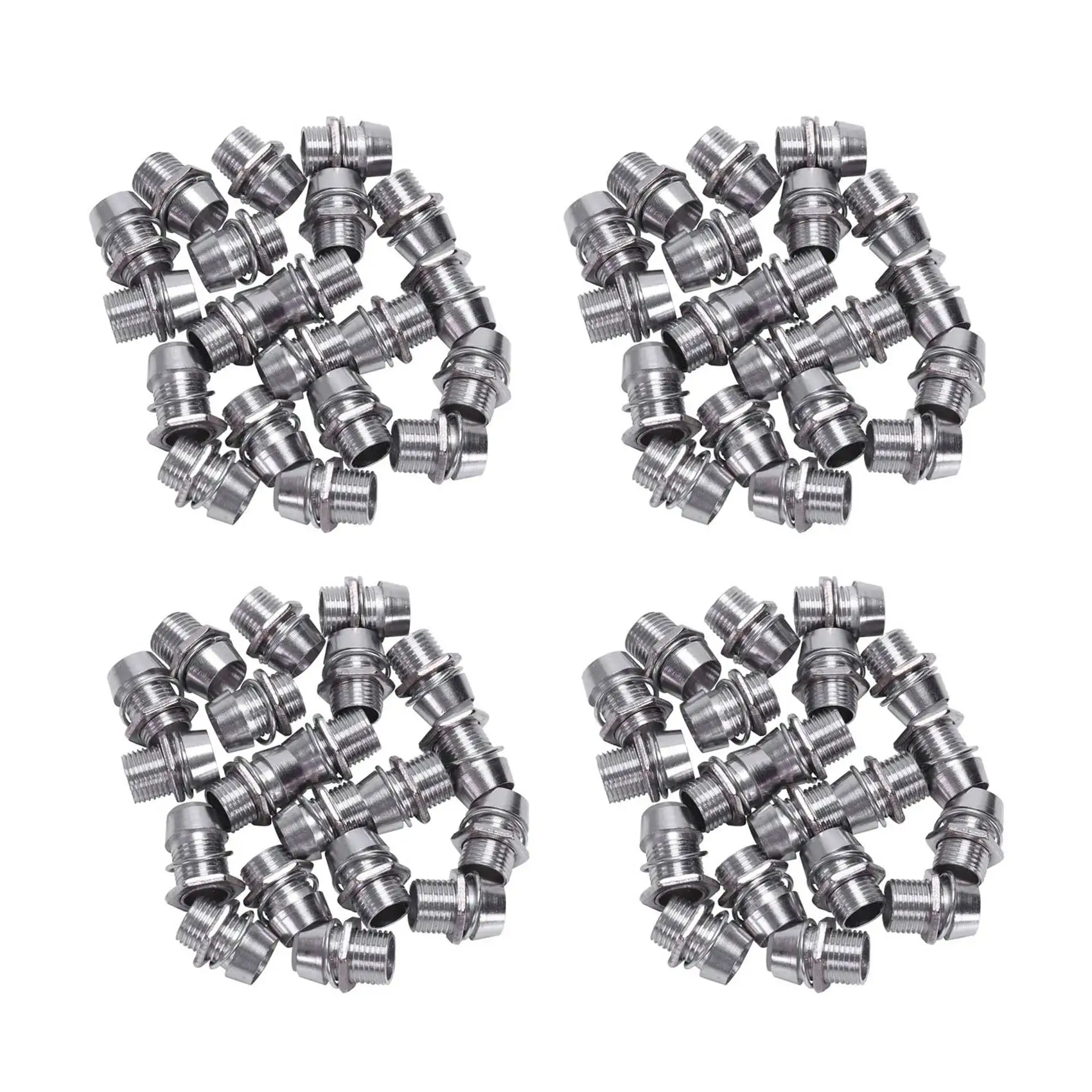 BHTS-80 Pcs Copper 5Mm Light Emitting Diode LED Holder Mount Panel Display