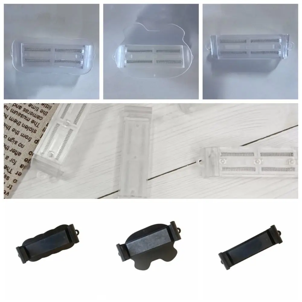 Telaio fisso per telefono Clip posteriore per telefono trasparente Supporto per clip per telefono trasparente regolabile Staffa posteriore per telefono ultrasottile per orso