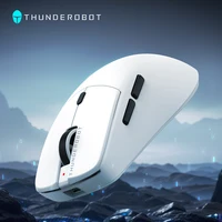 Ratón inalámbrico para juegos Thunderobot ML6Pro, triple modo, PAW3950PRO, ligero, 30000 DPI, retroiluminación RGB, ergonómico, adecuado para FPS