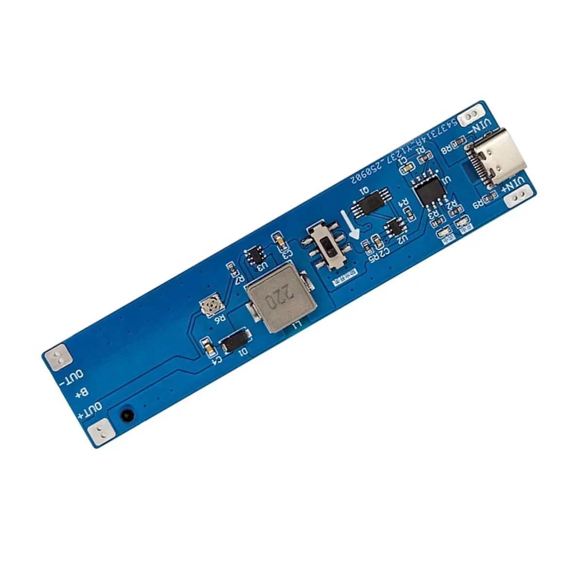 AA80 Type-C 18650 Lithium Battery Boost Step Up Module 3.7V to 9V 12V 1A Charging Discharge Booster Regulator Module