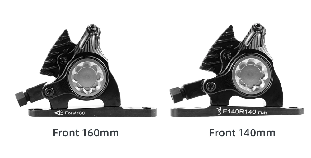 ZRACE XG Flat Mount Caliper, hydraulischer Straßenbremssattel, ICE-TECH-Pads, BMX-Raceing-Bremssattel, vollständig CNC, leicht – Detail 8