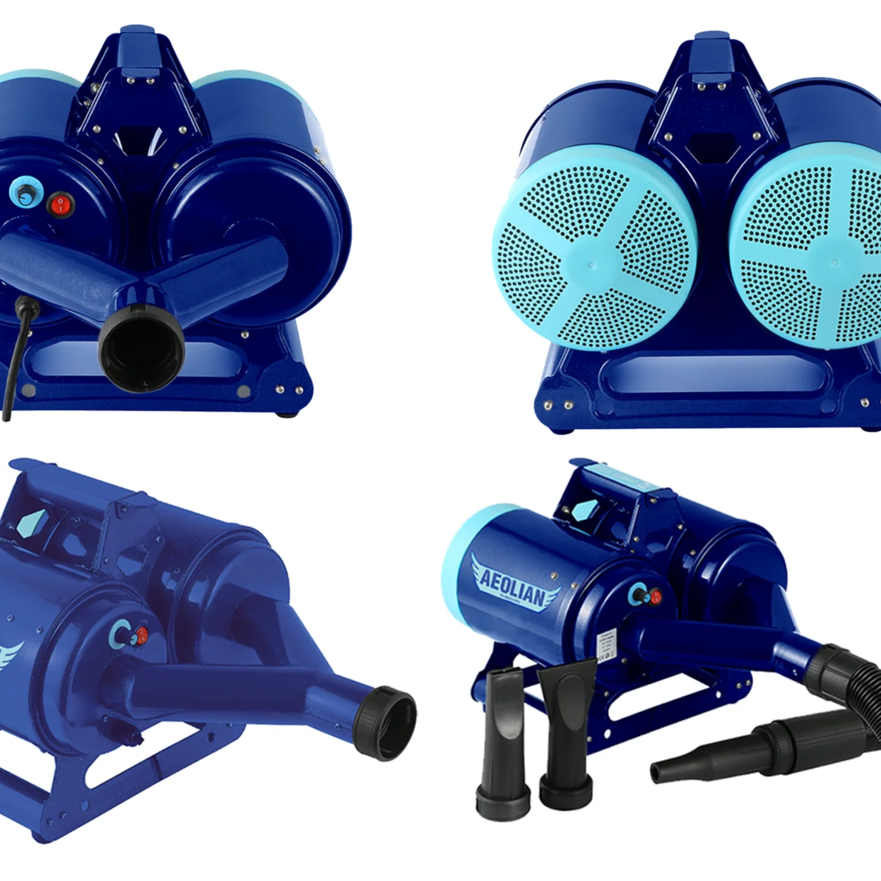 

Aeolus Livestock Drying with Two Motors Pet Grooming Hair Dry 1400w Double Motor Dog Grooming Equipment of Dog Dryer