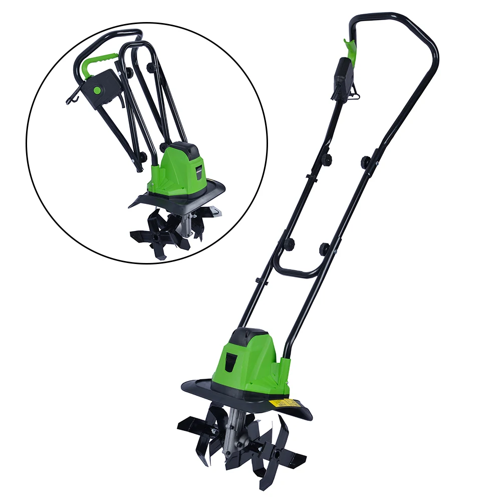 Garden Tiller Mini - Vertak 750W Garden Power Tiller Mini