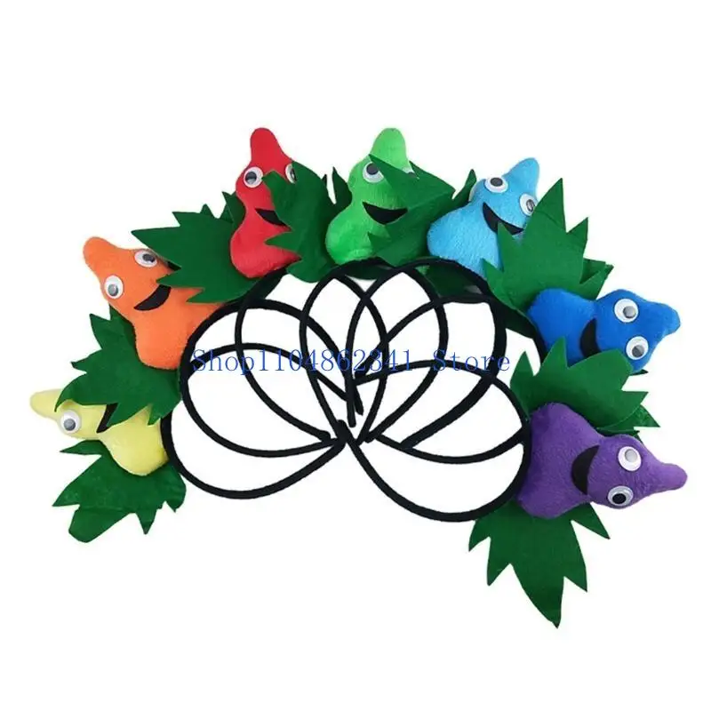 5asd Diademas para niños Aro para Cabello Calabaza Encantadora para Accesorios para Fotos cumpleaños Halloween para