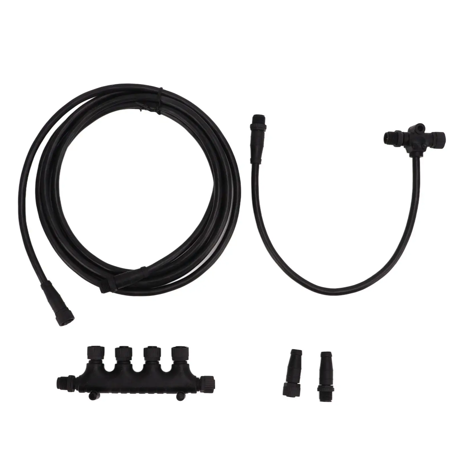 

for n2k MultiPort Tee Connectors Easy Connection 5Pin M12 Thread for nmea 2000 Cables for lowrance