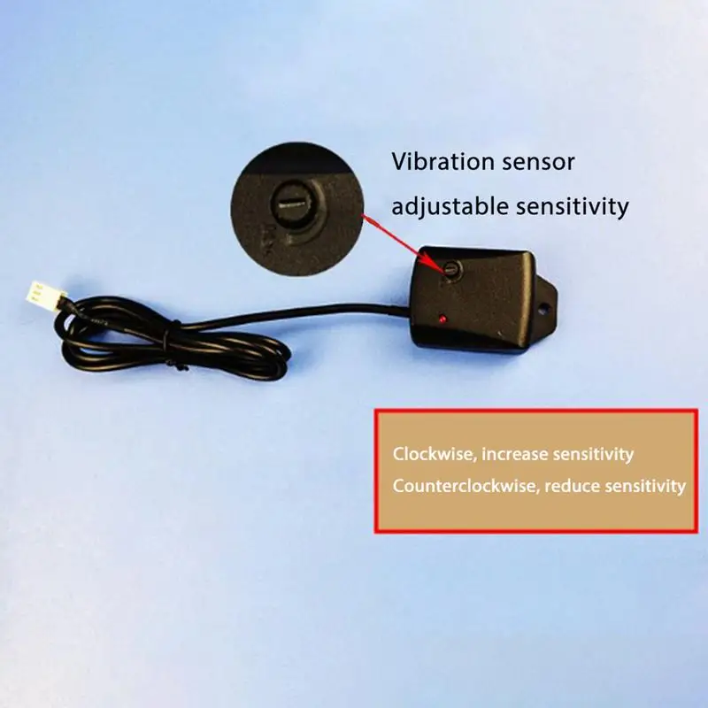 Universal Motorcycle Car General Vibration Induction Vibration Sensor Alarm Anti-theft Device Motorcycle Accessories