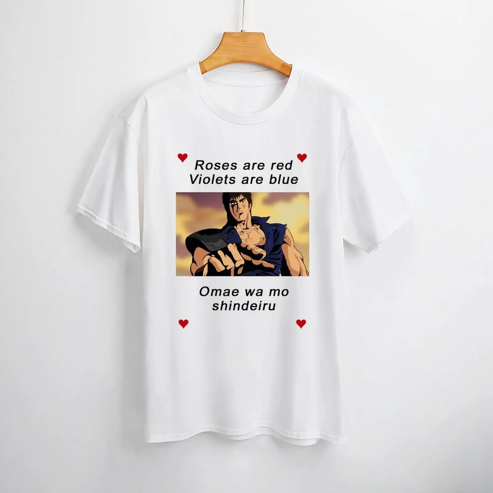 Omae Wa Mou Shindeiru для продажи, вечеринка, новый дизайн, кампания, креативная футболка высшего качества, конкурс деятельности, размер США