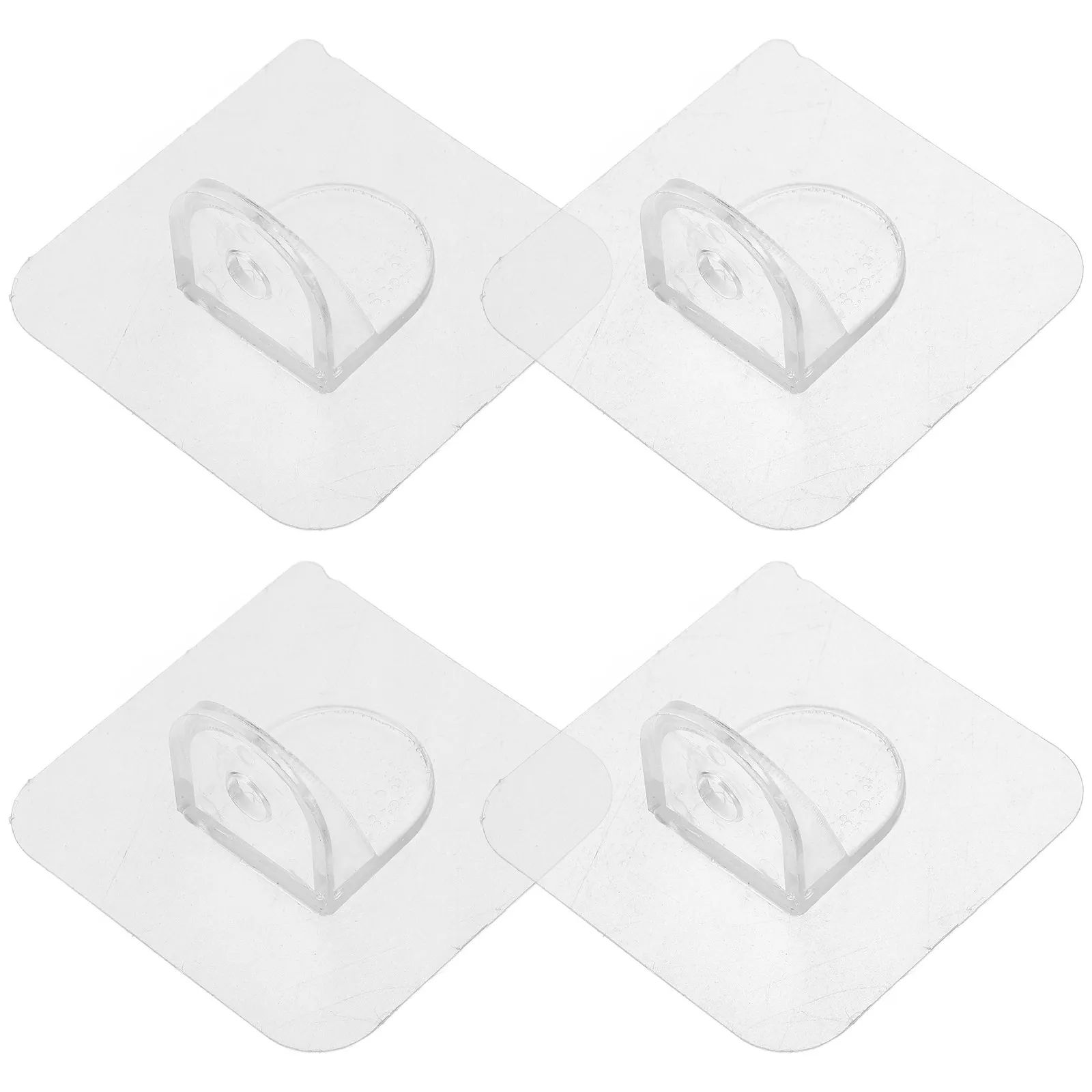 

4pcs Playpen Fixing Bracket Nonslip Stabilizer With Floor Suction Cup Adhesive Clip For Toddler Safety Fence Support Base Anti