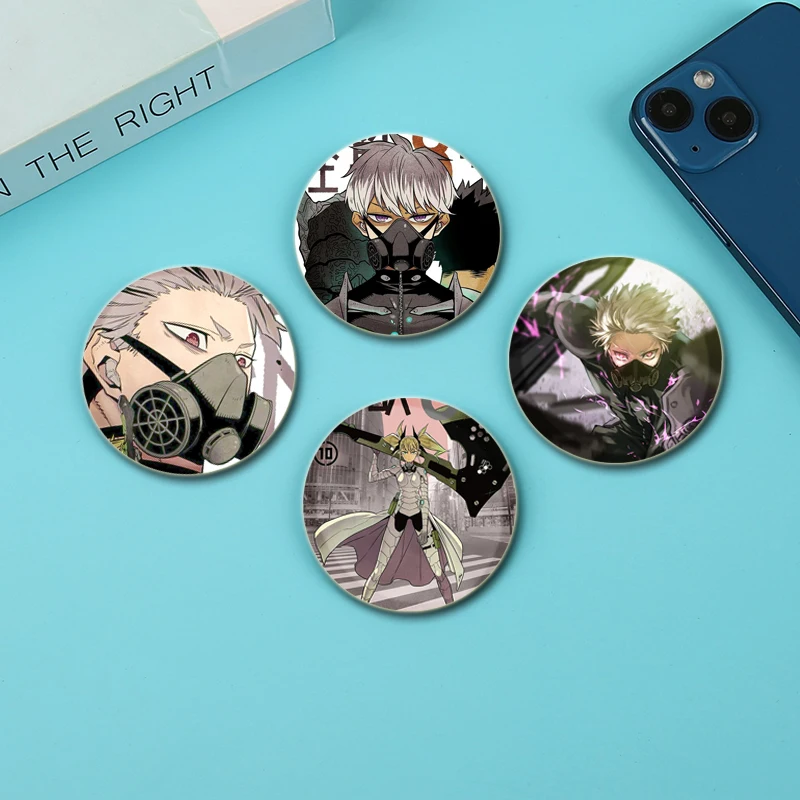 44mm Soshiro Hoshina Reno Ichikawa Iharu Furuhashi Comic Figure Badge Cartoon Cosplay Cute Enamel Pins for Backpack Jewelry Gift