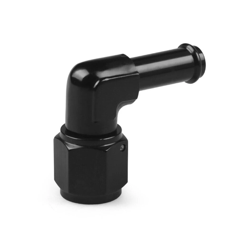 Adapter Fitting Adapter Fuel Hose Fitting Adapter 90 Degree AN6 To 5/16\\\\\\\\\\\\\\\