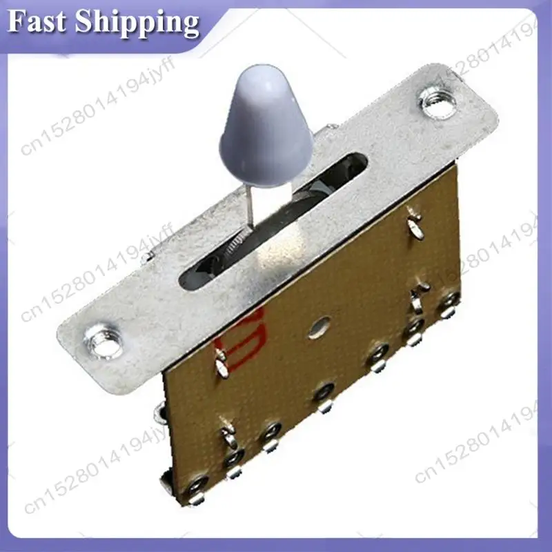 -ABDH 4 Pcs 5 Way Pickup Selector Switch For Fender Tele Strat Replacement