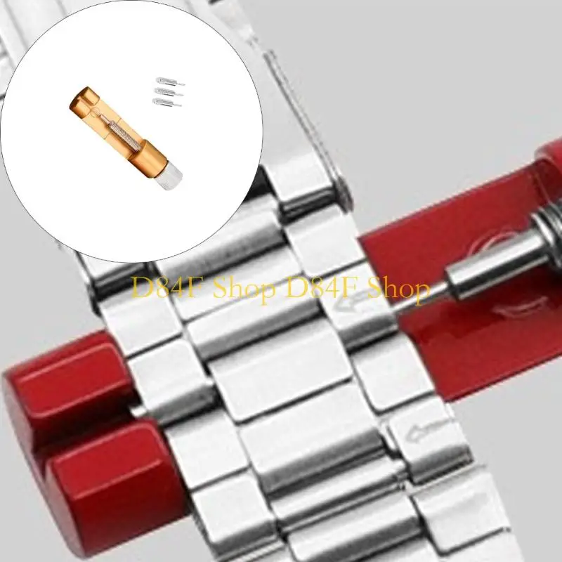 

D84F Инструмент для регулировки ремешка для часов Инструмент для ремонта часов Булавка для браслета