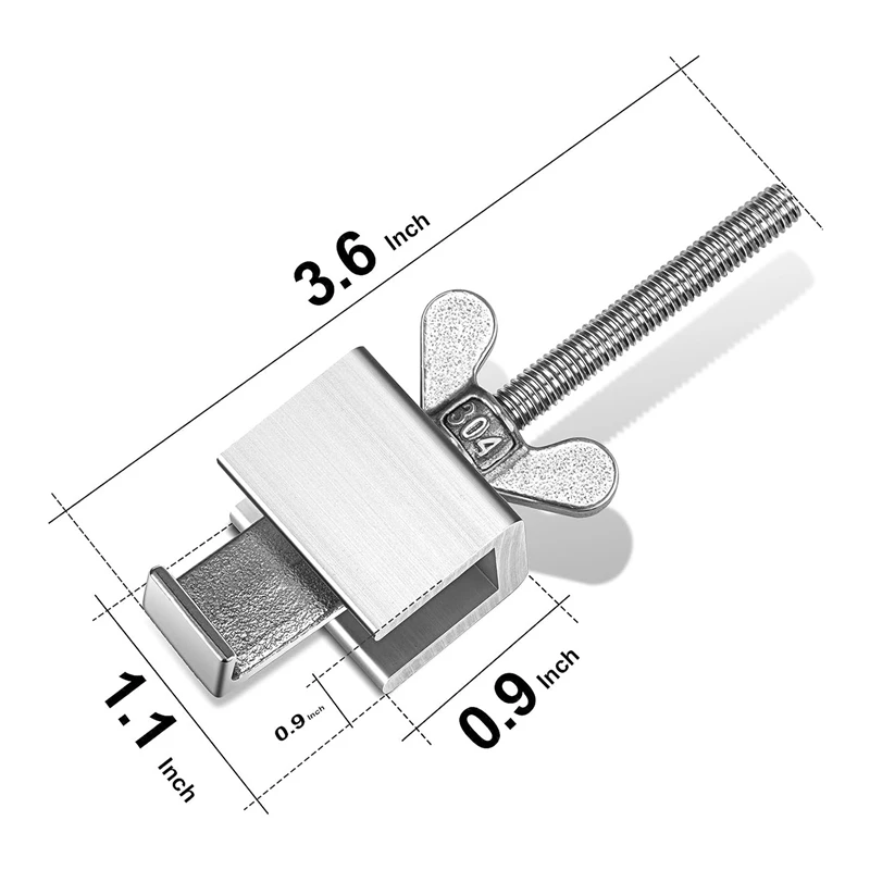 Cerradura de puerta portátil mejorada, casillero de puerta de Metal resistente para seguridad adicional del hogar, seguridad de puerta de viaje ajustable duradera