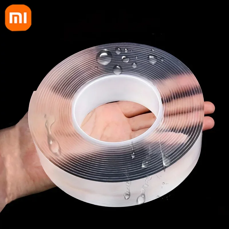 Xiaomi Versatile riutilizzabile biadesivo impermeabile nastro trasparente adesivo forte multiuso riutilizzabile