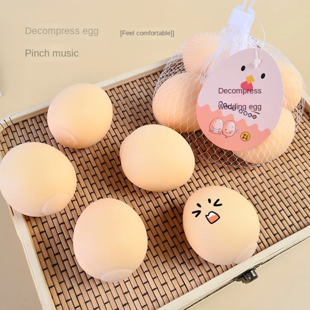 Egg Shape Slow Rising Squeeze Toy Birthday Gift Rebound Ball Anti-stress Stress Relief Toy Tpr Slow Rebound Toy Children Toys