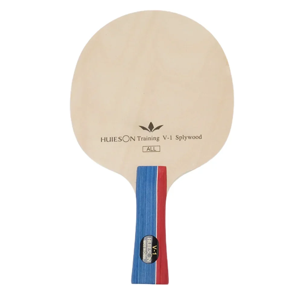 1pc Table Tennis Racket Base Plate 5 Ply Wood Pong Blade Paddle Long Short Handle Attack Type For Beginners And Trainers