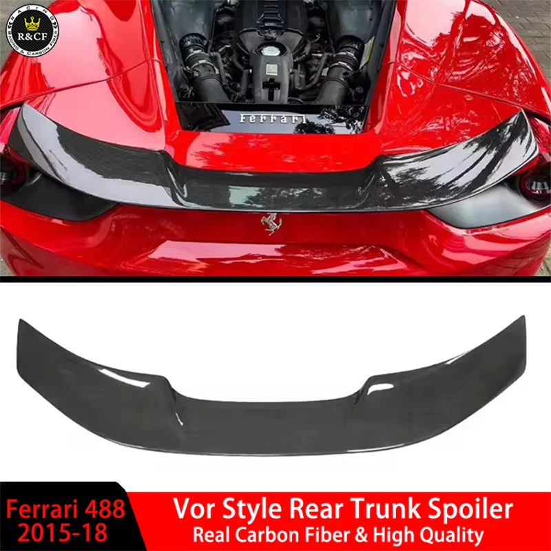 

Для 2015-18 Ferrari 488 GTB Coupe из углеродного волокна в стиле фонаря