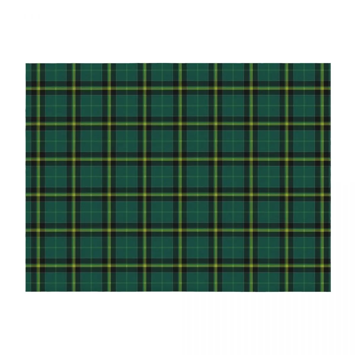 

Duffy Tartan Pattern Green Irish Plaid Throw Blanket for sofa Luxury St christmas gifts Beautifuls Blankets