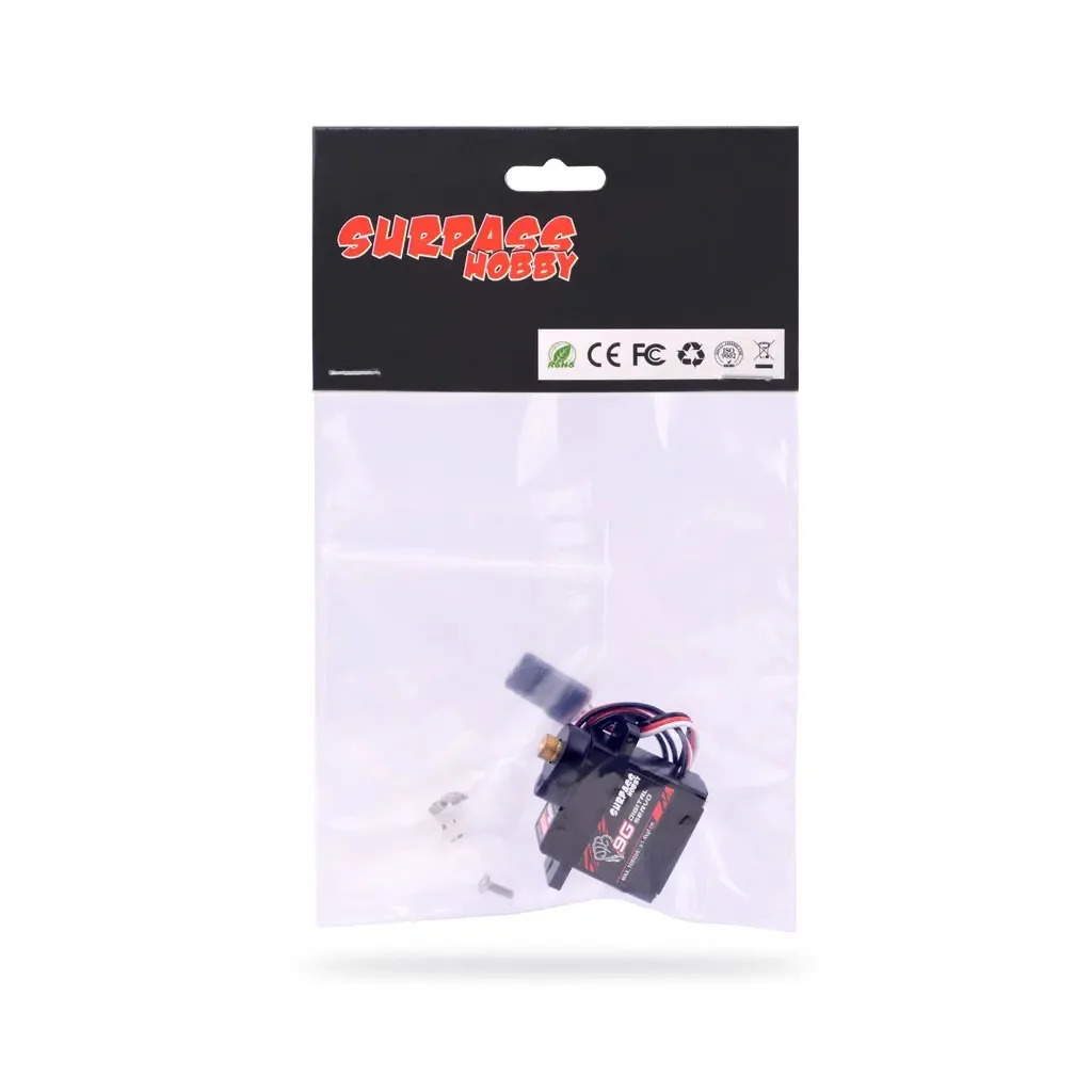 

1/2/4PCS 9G Digital Micro Servo Metal Gear 4.8V~6V for RC Car Truck Crawler Plane Fixed-wing Drones Robot Wltoys Axial Wltoys