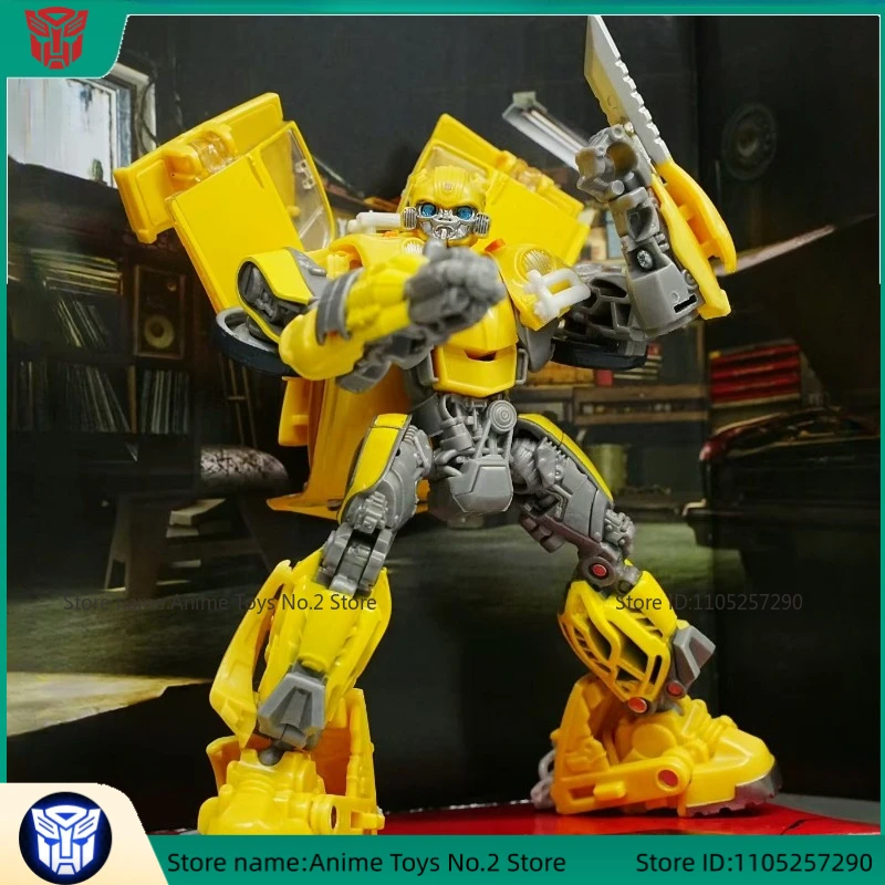 Transformator heeft inventaris en verzamelbaar SS-117 Bumblebee Action Doll Verjaardagscadeau Model Collectible Originele doos Trendy Gift