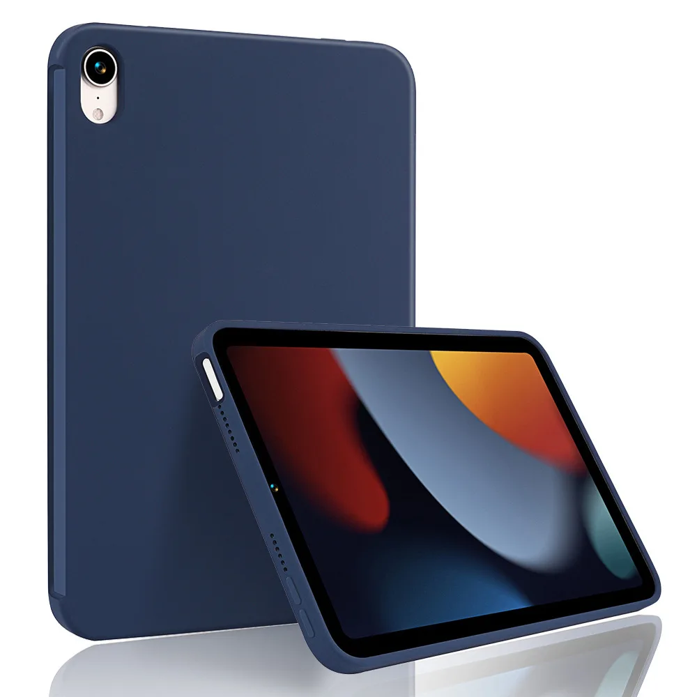 Coque de protection originale en Silicone liquide pour iPad 2021, pour iPad Mini6, 2021, Air4, iPad Pro11, iPad Pro12.9