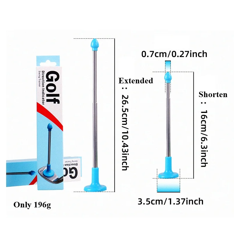 Chipping Training Aid Chip shot target line Stick Golf Training Aid