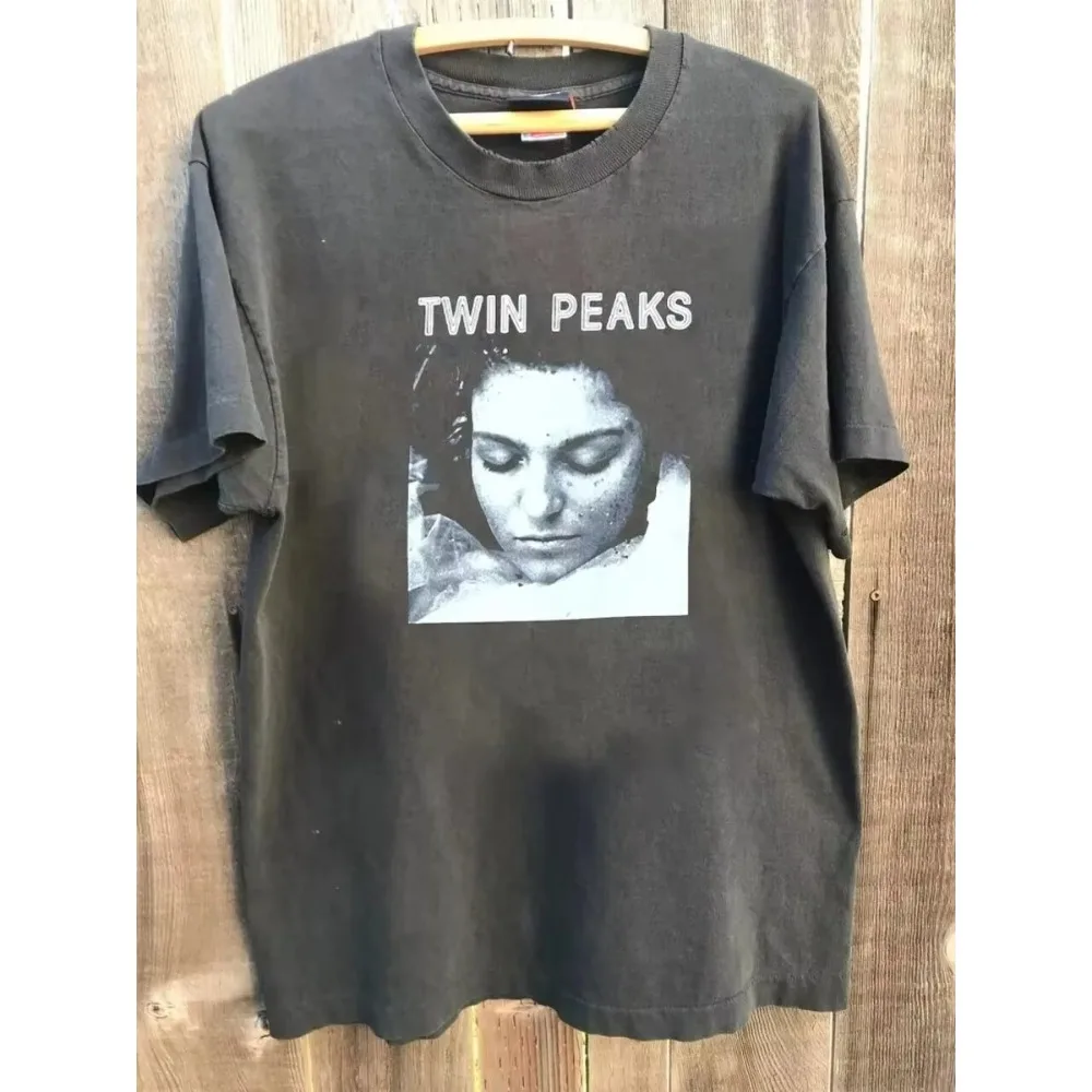 T-shirt imprimé Laura Palmer du classique drama télévisé « Twin Peaks », nouveau t-shirt décontracté unisexe pour l'été