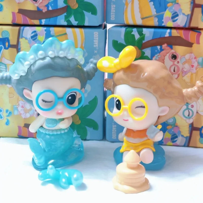 حقيقي Q.Kid هل الخاصة بك لطيف Imp سلسلة صندوق أعمى Kawaii اللعب سطح المكتب الديكور التماثيل اليدوية علاج لطيف دمية مفاجأة الهدايا