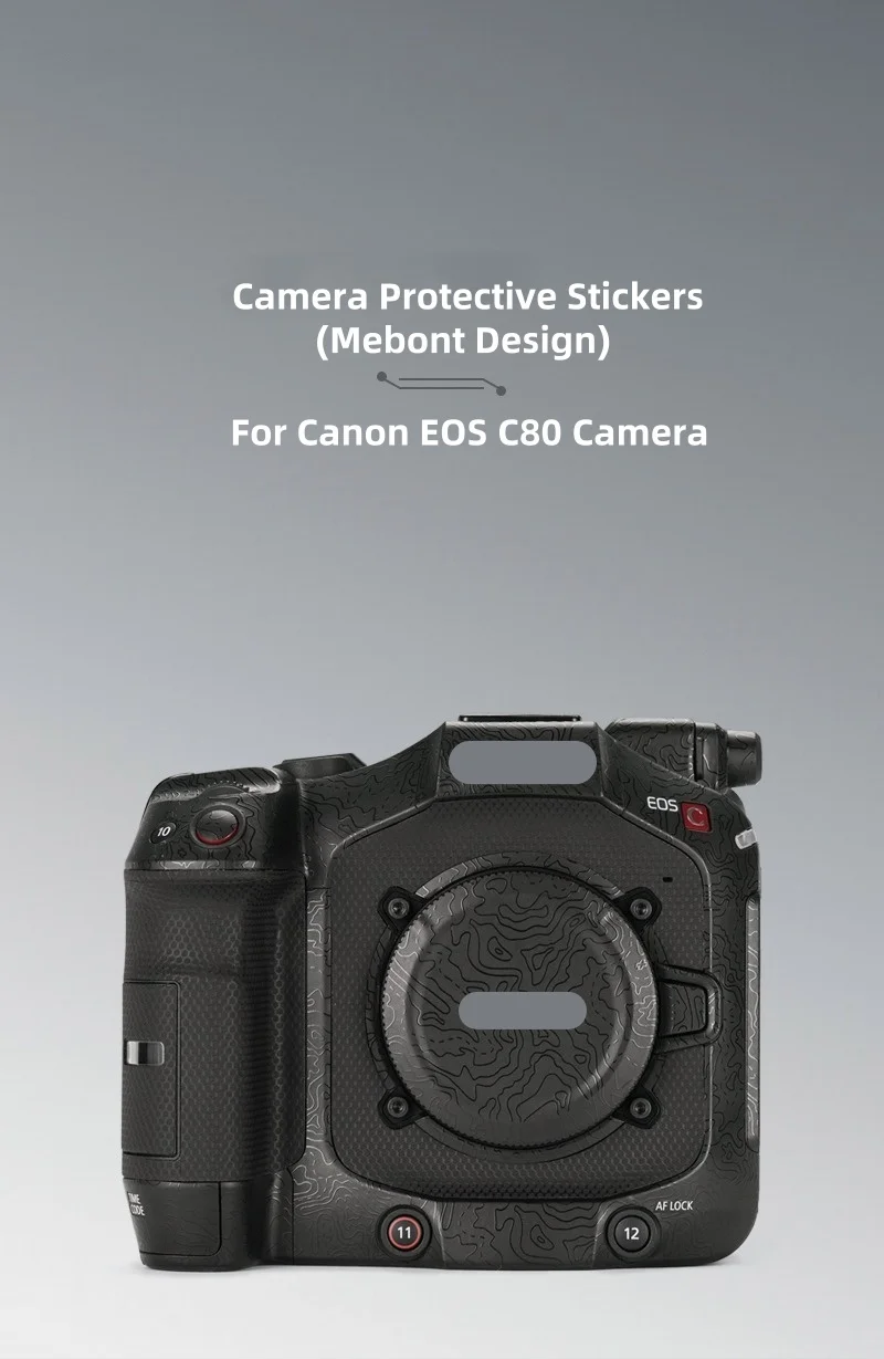 For Canon EOS C80 Anti-Scratch Camera Body Sticker Coat Wrap Protective Film Protector Decal Skin