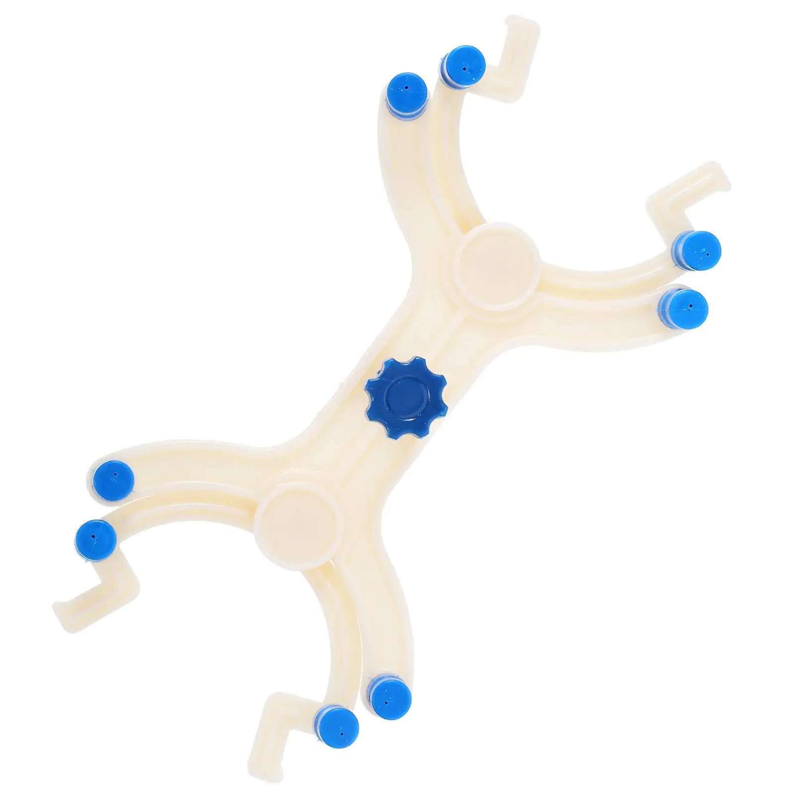 

Plastic Titration Clamp Clip Butterfly Style Laboratory Supplies Lightweight Compact Double Holder Tube Clips