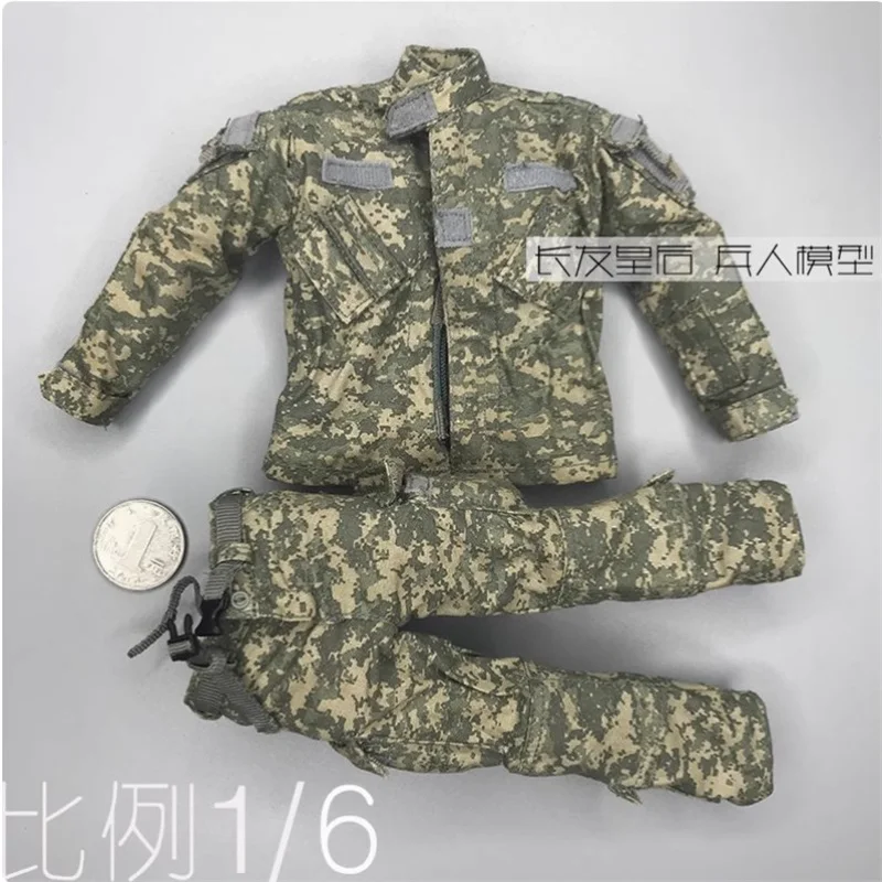 HT 1/6 Soldier Accessories Tenth Mountain Division Sniper Combat Uniform Model Toy Fit 12'' Action Figure Body In Stock