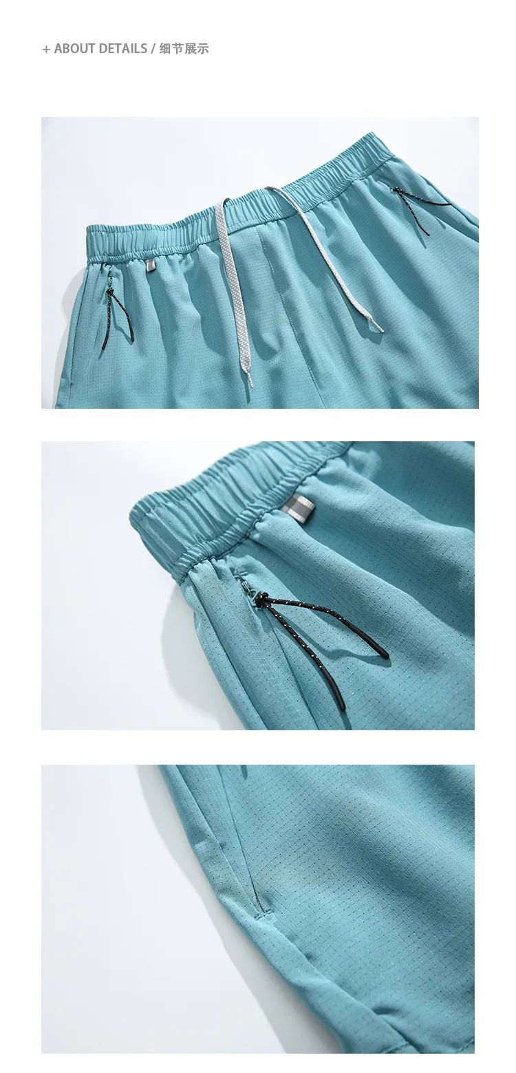 Unisex 2-in-1 Laufshorts Schnelltrocknend Fitness-Shorts Doppelschichtige Kompressions-Laufhose Sportliche Fitness-Jogging-Shorts – Detail 30