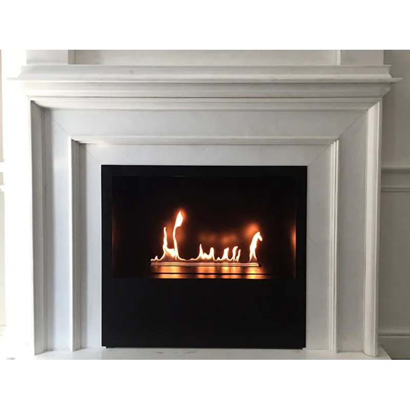 Remote Control Insert Design Automatic Electric Fireplace Smart Bioethanol Fireplaces