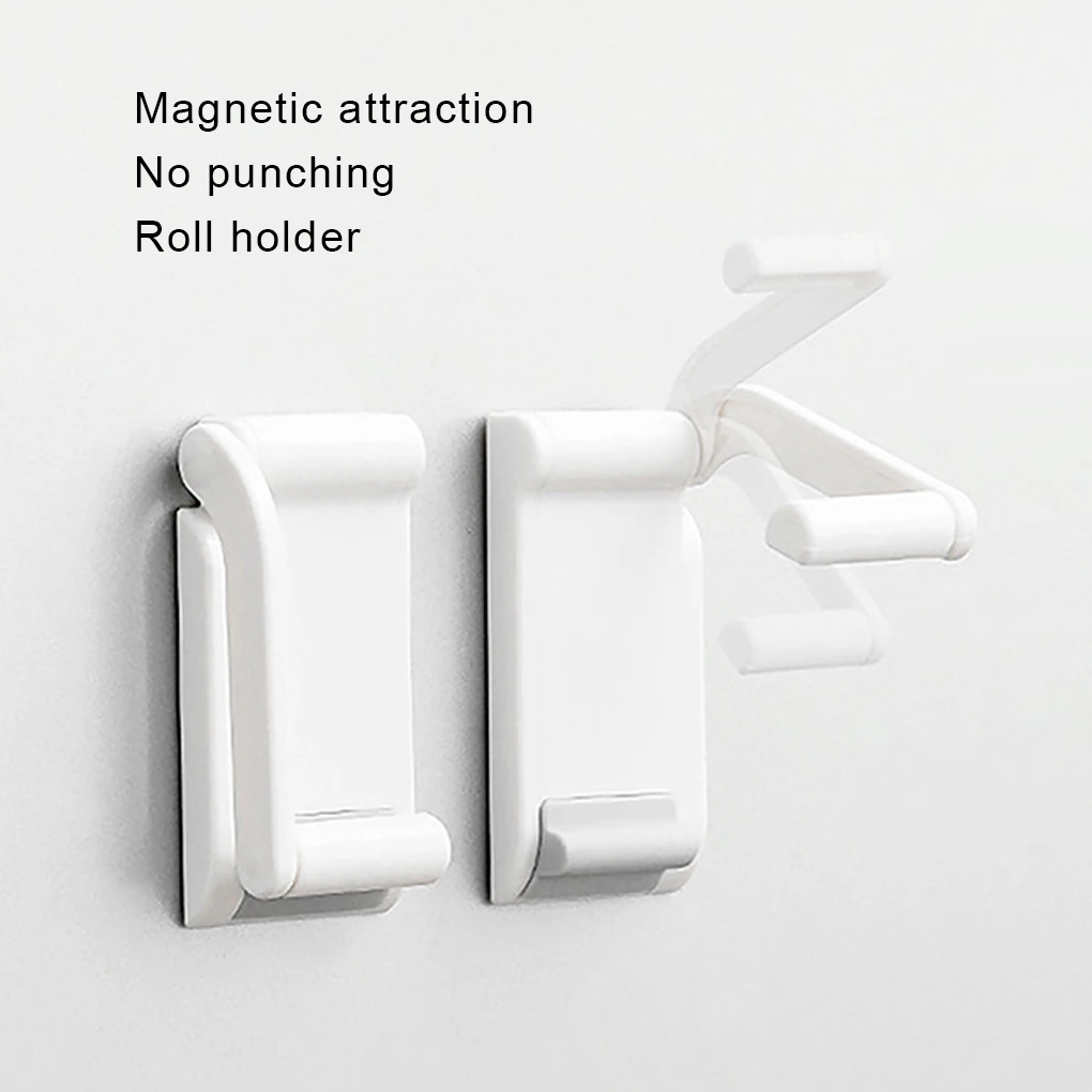 Toilet Paper Holder Load Capacity Tissue Roll Hanger Storage Rack