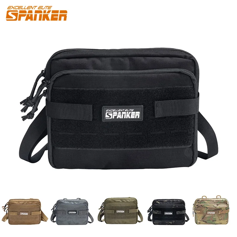 Multifunction Tactical Pouch Molle  Portable Shoulder Bag Outdoor  Hiking Sling Bags EDC Bag Camping Hiking Hunting Tool Pack