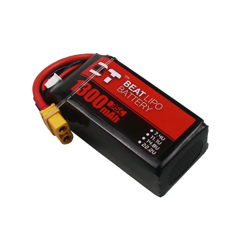 Nowy bateria LiPo 11.1V 1300mAh 35C do zdalnie sterowany Quadcopter helikoptera FPV części zamienne do dronów wyścigowych akumulator 3s