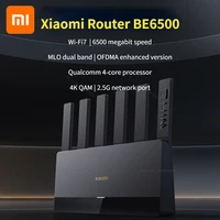 Xiaomi Router BE6500 Wi-Fi 7 4 núcleos 2,5G puerto Ethernet lote enlace inteligente red de malla MLO bandas duales Mijia APP Control