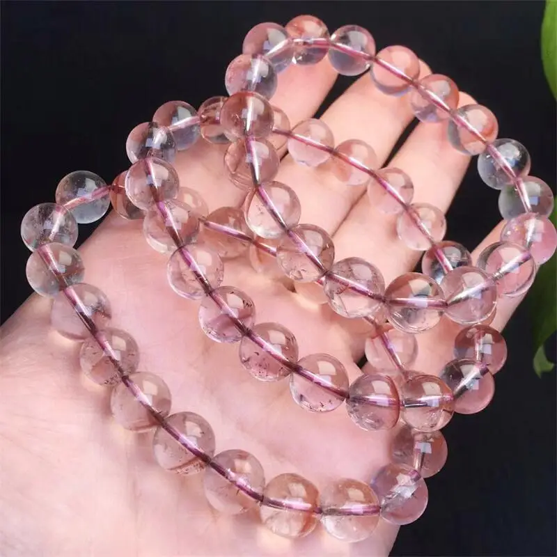 10MM Natural Auralite Super Seven Bracelet For Women Man Reiki Gift Beads Gemstone Crystal Stone Jewelry Gift