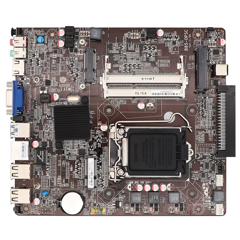 Intel HD independent GRAPHICS Intel H81 chipset Intel Core i3 i5 i7 OPSC Motherboard with RTL8111G Gigabit NIC 4USB2.0 2USB3.0
