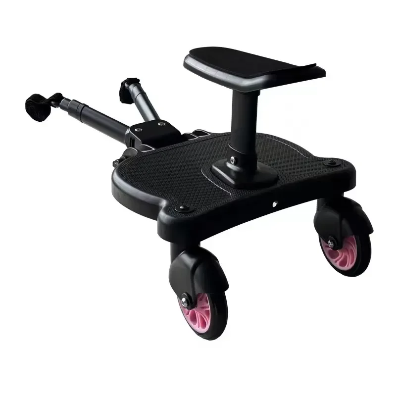 Hot Pedal Twin Stroller Standing Board Rider Stroller Board Brother Board Second Children's Artifact Trailer