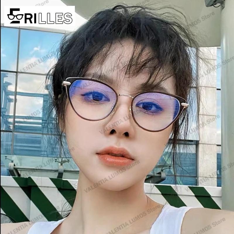 

TR90 Butterfly Frame Glasses - Lightweight TR90 Material, Reinforced Hinge, Soft Nose Pad, Anti-Slip Temples for Fashion Travel